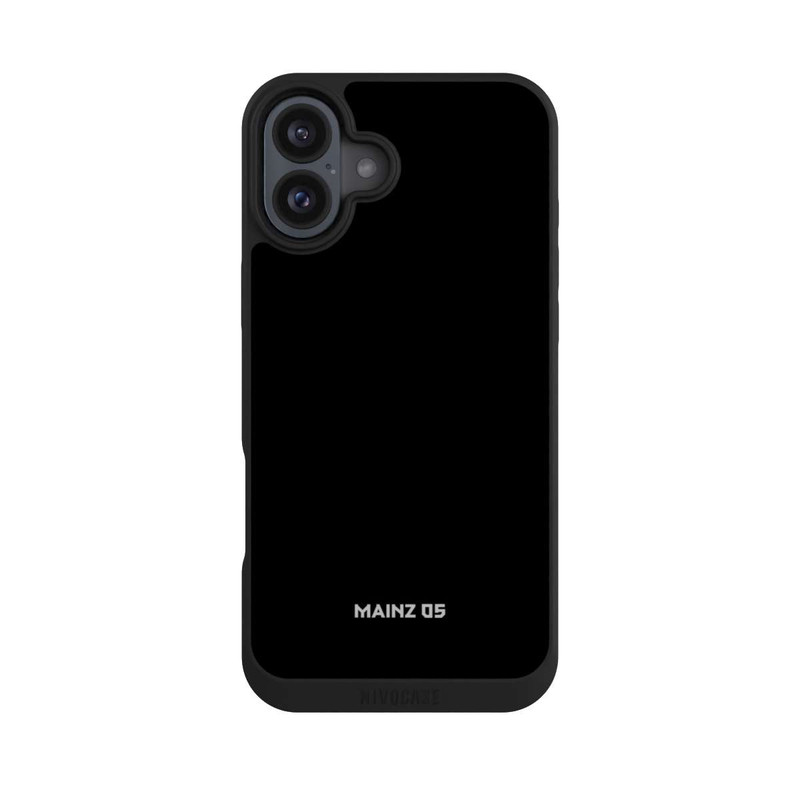 iPhone 16 Plus NIVOpure Schriftzug Edel Mainz 05