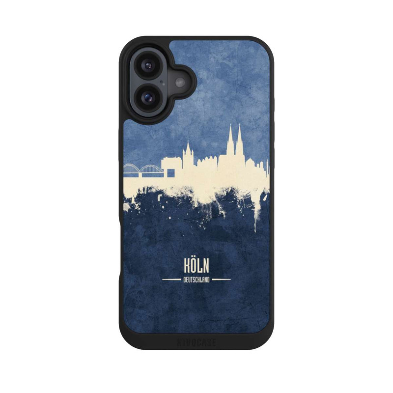 iPhone 16 Plus NIVOpure Köln Skyline Marine