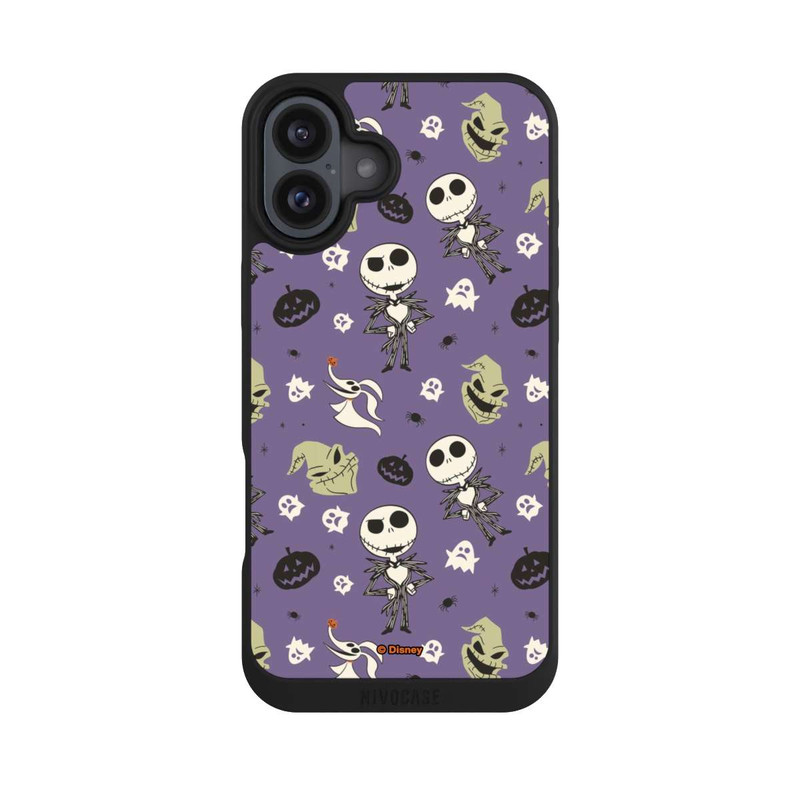 iPhone 16 Plus NIVOpure L'etrange Noël de Monsieur Jack Violet