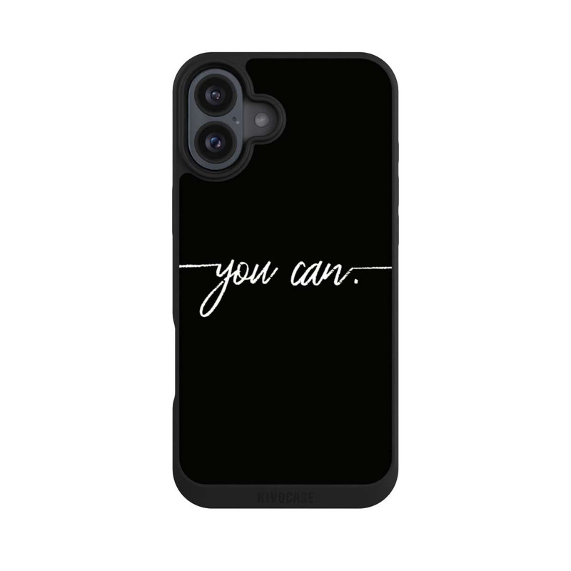 iPhone 16 Plus NIVOpure You Can Schwarz