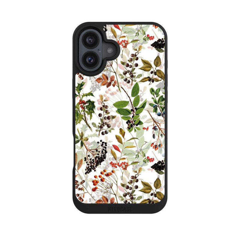 iPhone 16 Plus NIVOpure Wilde Waldblumen