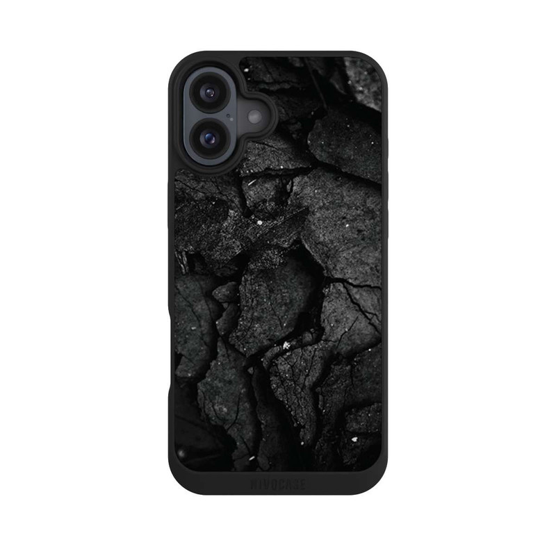 iPhone 16 Plus NIVOpure Schwarzer Beton