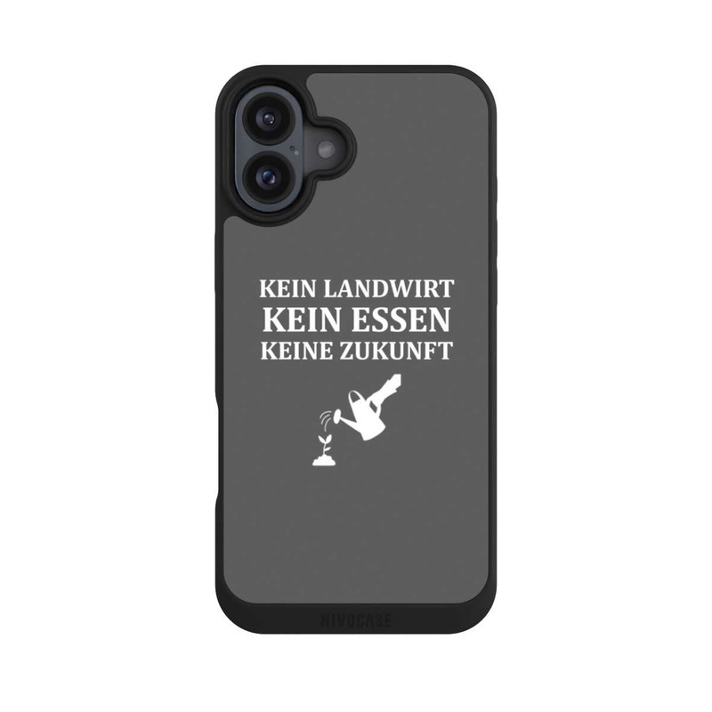 iPhone 16 Plus NIVOpure Kein Landwirt kein Essen keine Zukunft