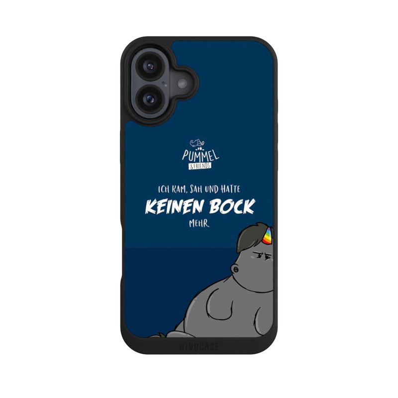 iPhone 16 Plus NIVOpure Keinen Bock mehr Grummeleinhorn