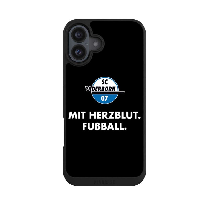 iPhone 16 Plus NIVOpure Mit Herzblut Fußball