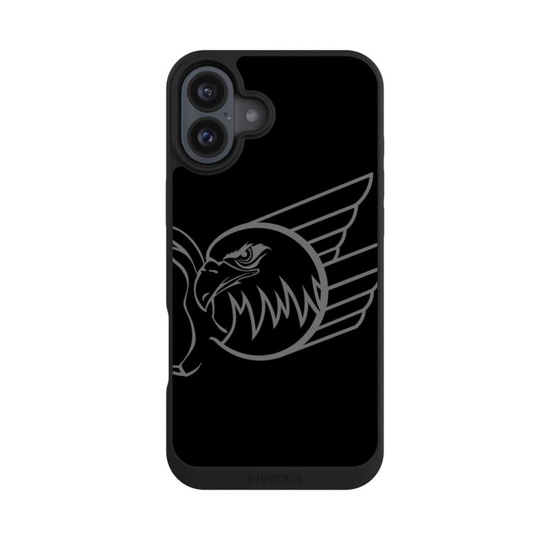 iPhone 16 Plus NIVOpure Logo Schwarz