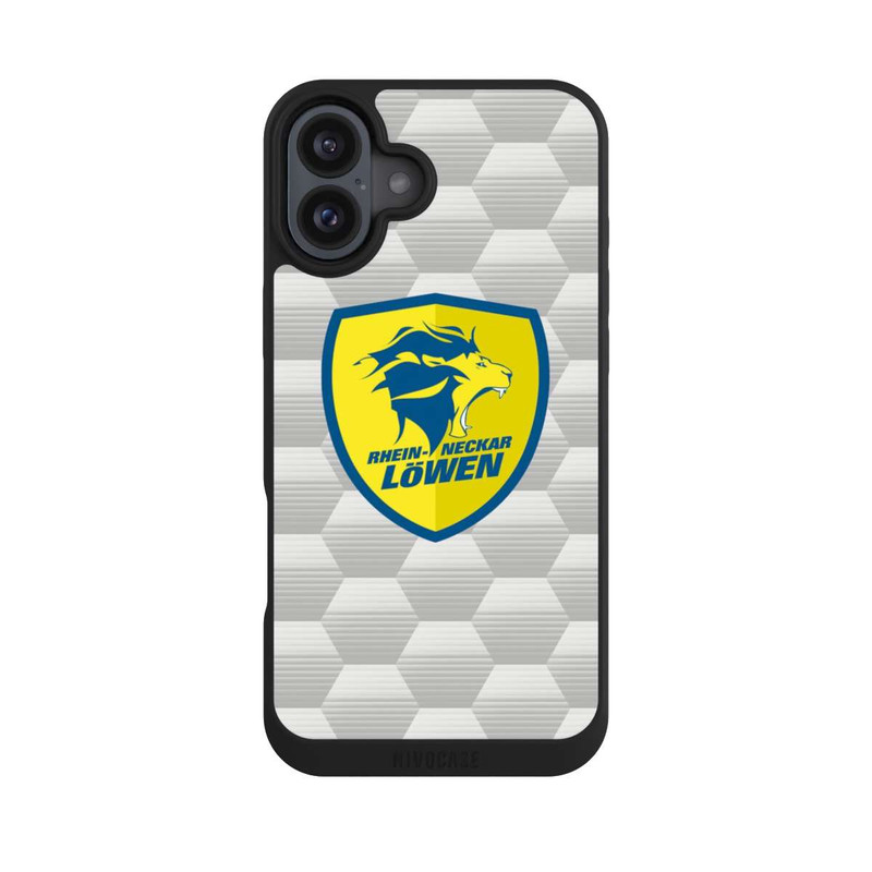 iPhone 16 Plus NIVOpure Rhein-Neckar Löwen | Poly Logo s/w