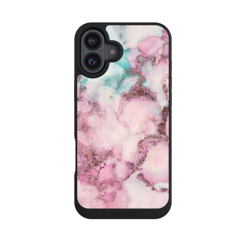 iPhone 16 Plus NIVOpure Encre tourbillonnante rose