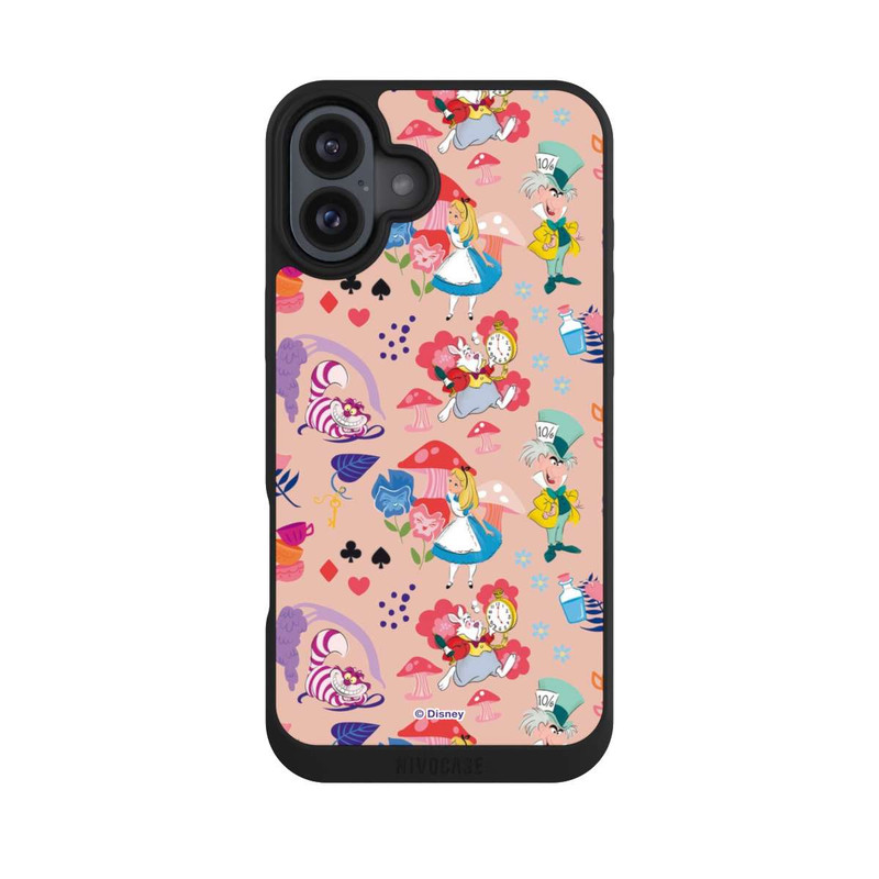 iPhone 16 Plus NIVOpure Alice Crazy Pattern