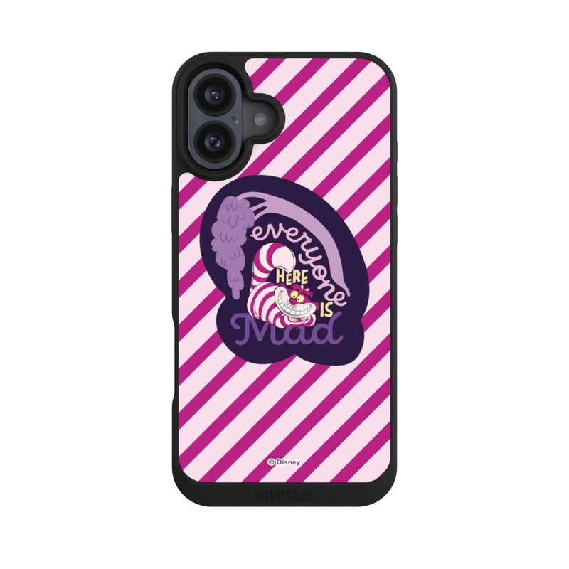 iPhone 16 Plus NIVOpure We Are All Mad Here Stripe