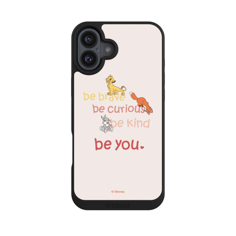 iPhone 16 Plus NIVOpure Be Brave Be Curious Be Kind Be You