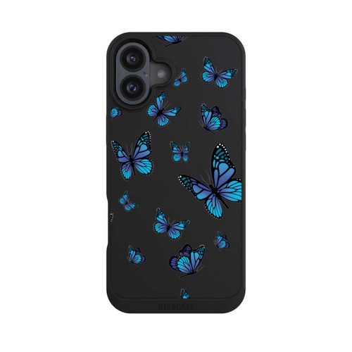 Apple iPhone 16 Plus NIVOpure Schmetterlingmuster Transparent