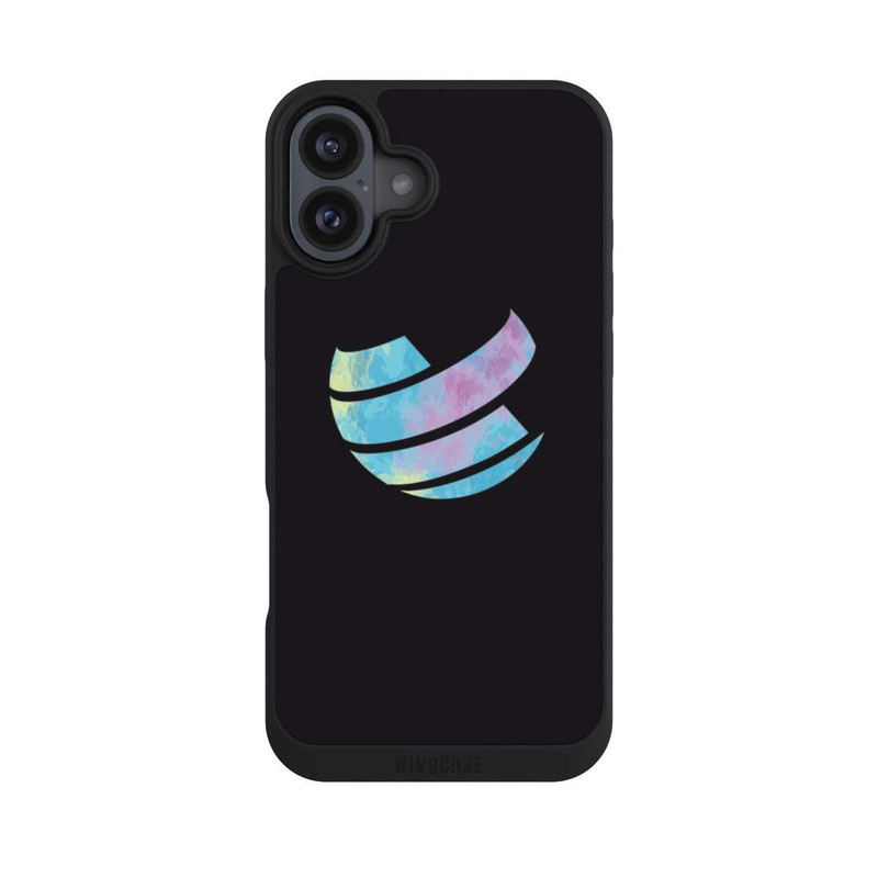 iPhone 16 Plus NIVOpure Icon Farbig Schwarz