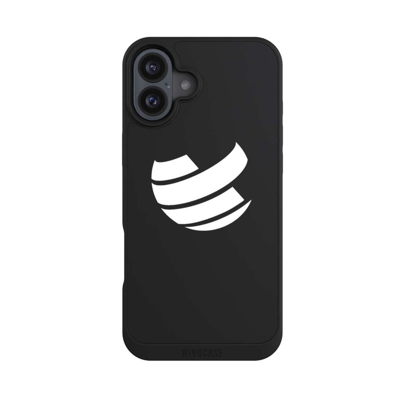 iPhone 16 Plus NIVOpure Icon Weiß Transparent