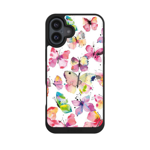 Apple iPhone 16 Plus NIVOpure Watercolor Spring Butterflies