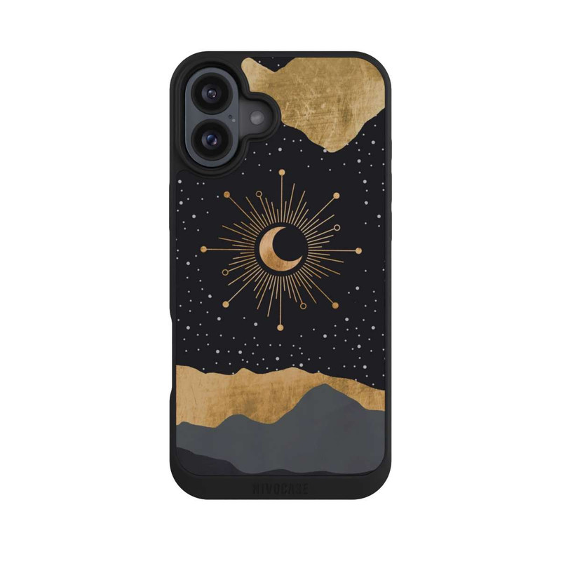 iPhone 16 Plus NIVOpure Sternennacht Gold