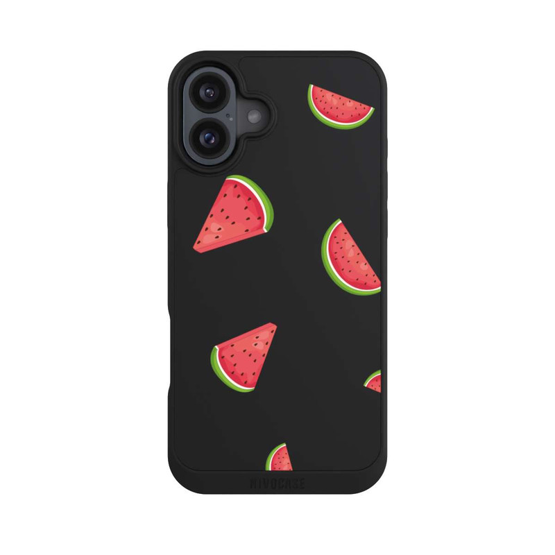 iPhone 16 Plus NIVOpure Wassermelone Transparent
