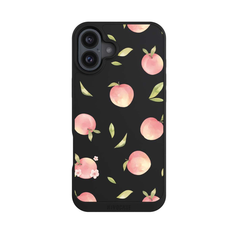 iPhone 16 Plus NIVOpure Pfirsiche Transparent