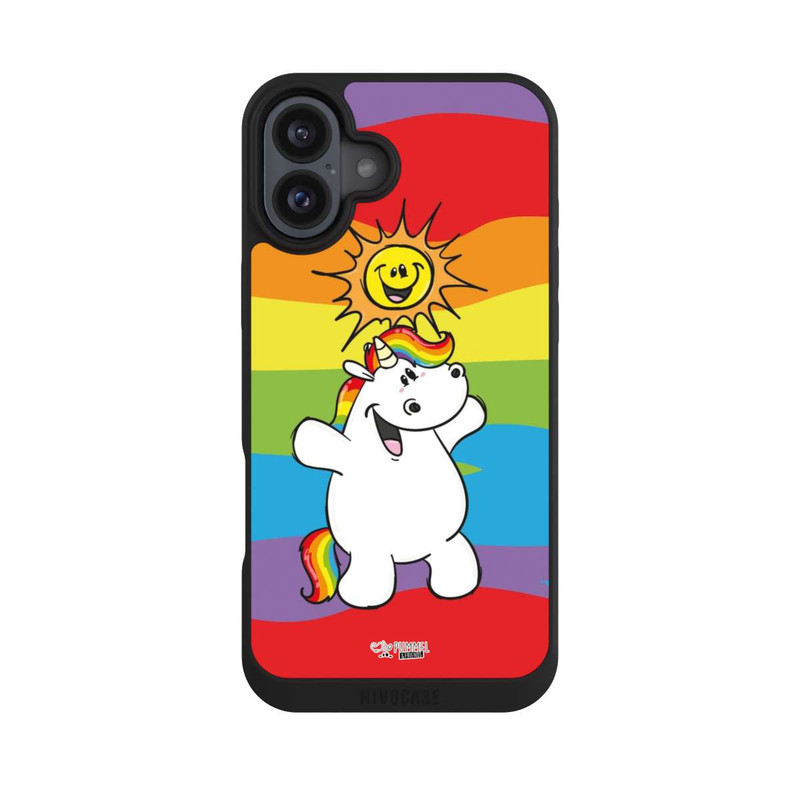 iPhone 16 Plus NIVOpure Regenbogen Pummel