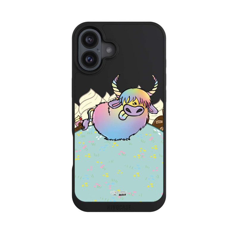 iPhone 16 Plus NIVOpure Schaumkusen Transparent