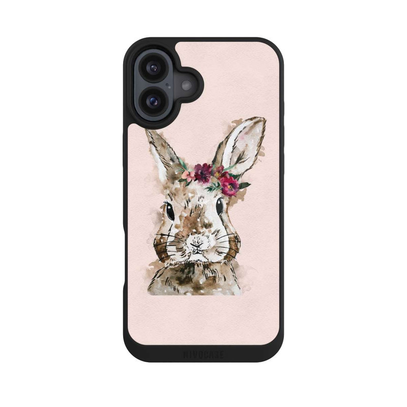 iPhone 16 Plus NIVOpure Kaninchen Pink