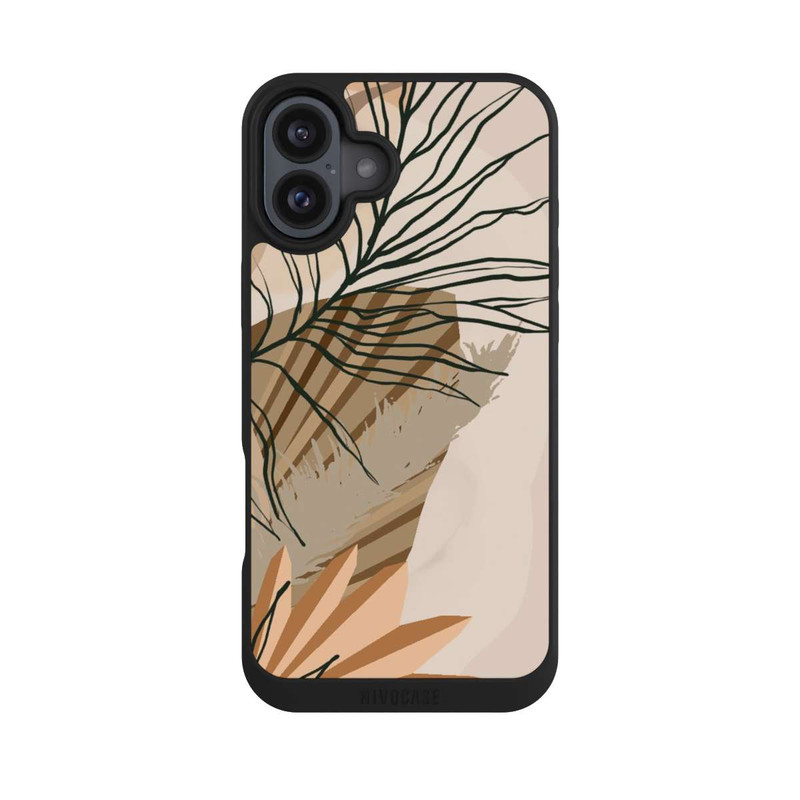 iPhone 16 Plus NIVOpure Line Art Sommer Farn
