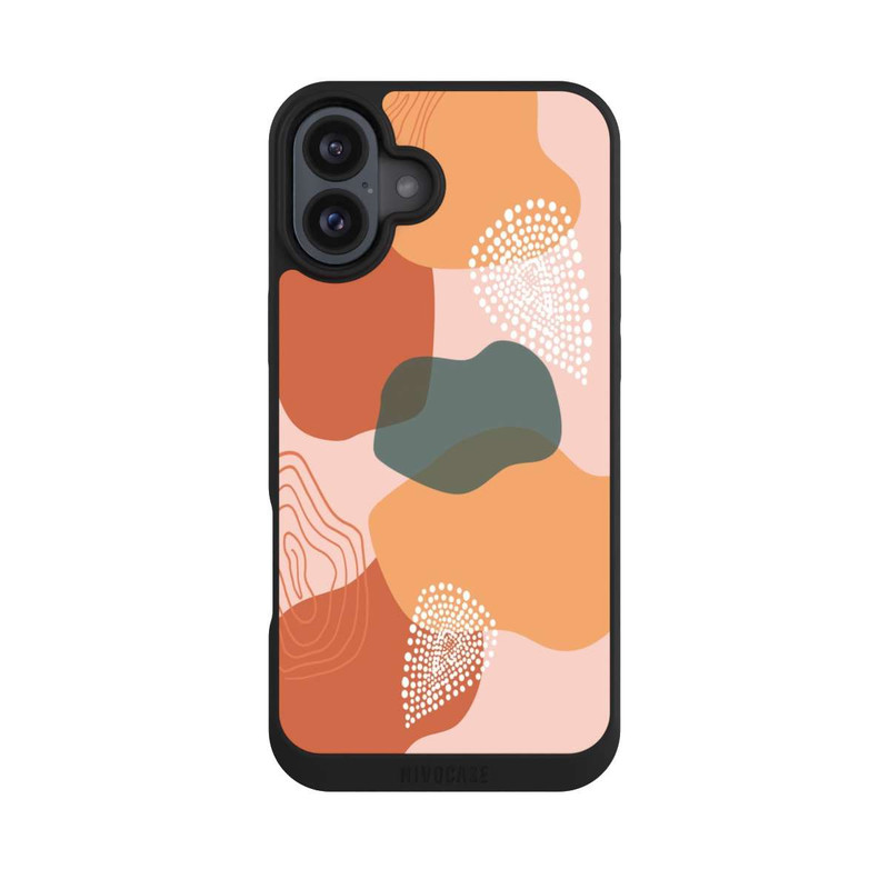 iPhone 16 Plus NIVOpure Abstract Botanical Pattern 2