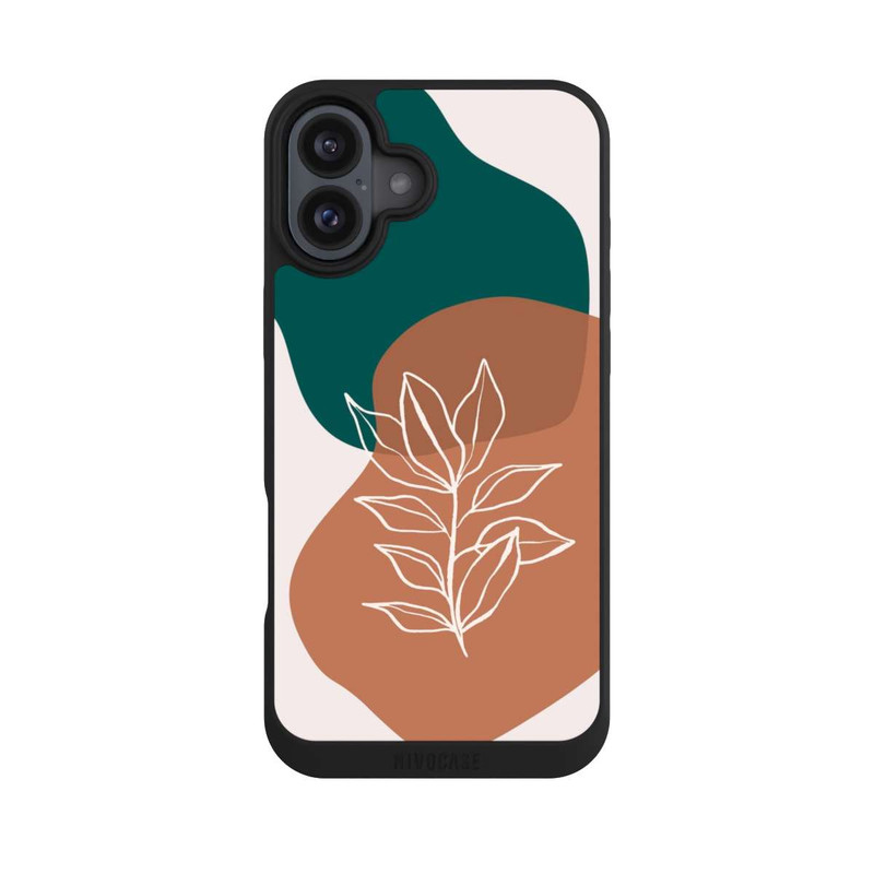 iPhone 16 Plus NIVOpure Abstract Botanical Pattern 3
