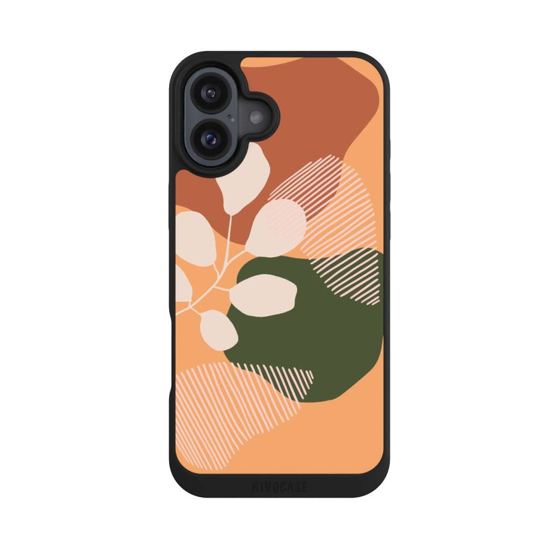 iPhone 16 Plus NIVOpure Abstract Botanical Pattern 4