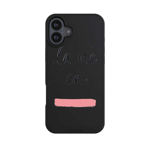 Apple iPhone 16 Plus NIVOpure La vie en Pink Transparent