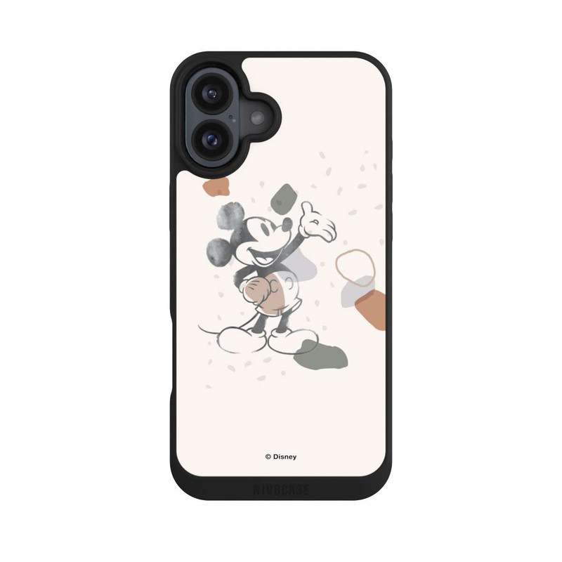 iPhone 16 Plus NIVOpure Mickey Abstrait heureux