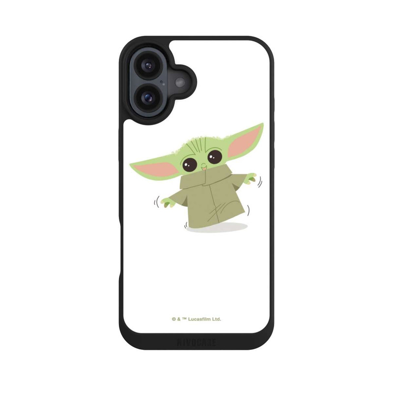 iPhone 16 Plus NIVOpure Baby Yoda läuft