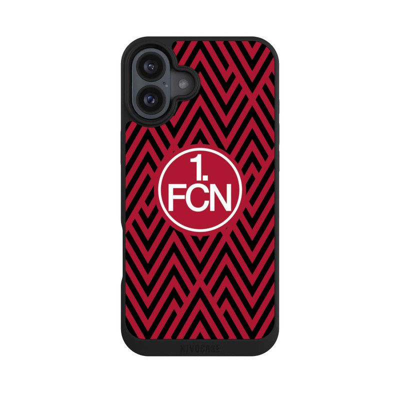 iPhone 16 Plus NIVOpure FCN Logo Weiß in Texture