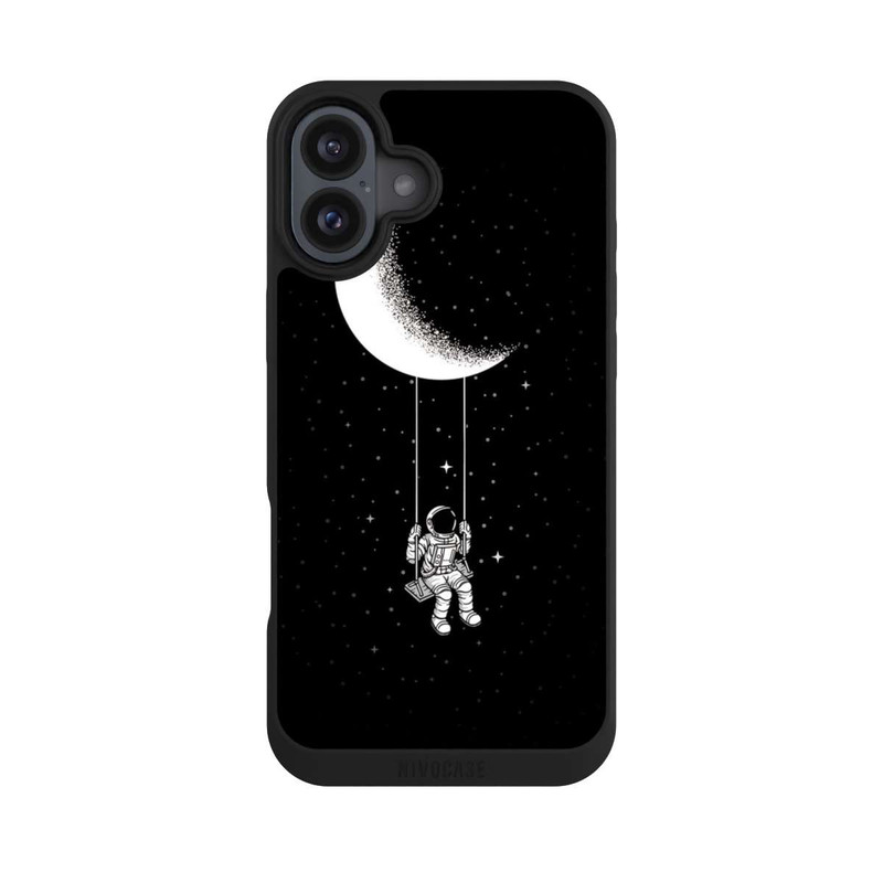 iPhone 16 Plus NIVOpure Astronaut Mond Schaukel
