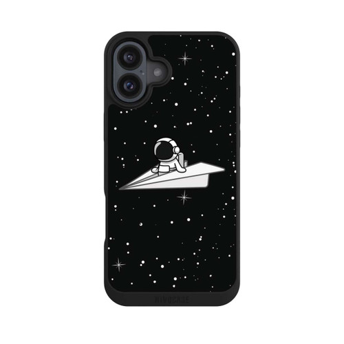 Apple iPhone 16 Plus NIVOpure Astronaut Paper Plane Comic