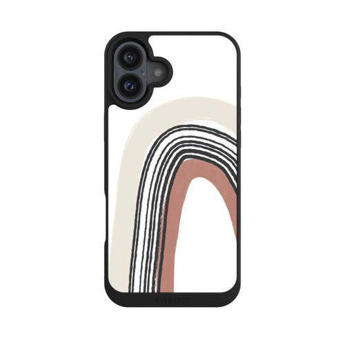 Apple iPhone 16 Plus NIVOpure Texturierter Regenbogen