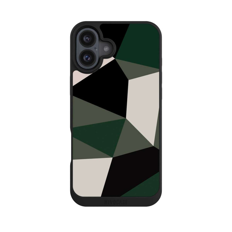 iPhone 16 Plus NIVOpure Polygon Camouflage