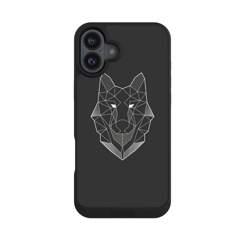 iPhone 16 Plus NIVOpure Wolf Polygon