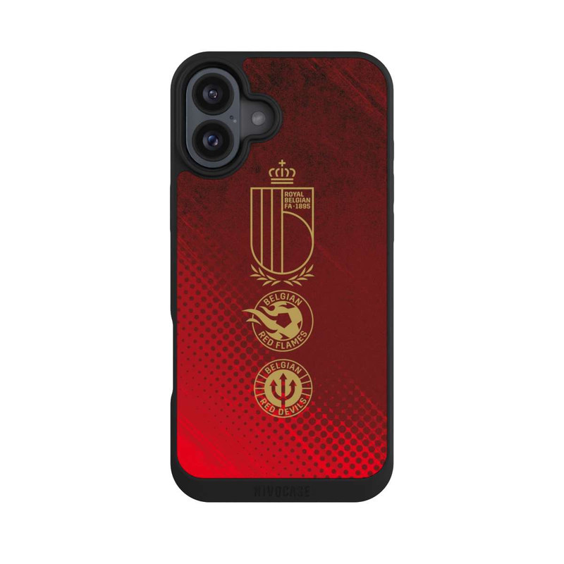 iPhone 16 Plus NIVOpure Belgische Nationalmannschaft - Logo