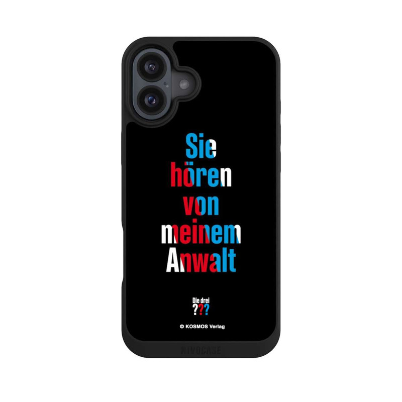 iPhone 16 Plus NIVOpure Sie Hören von Meinem Anwalt