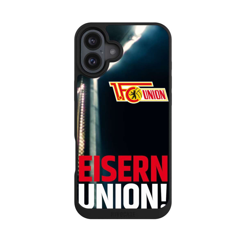 iPhone 16 Plus NIVOpure Eisern Union Typo