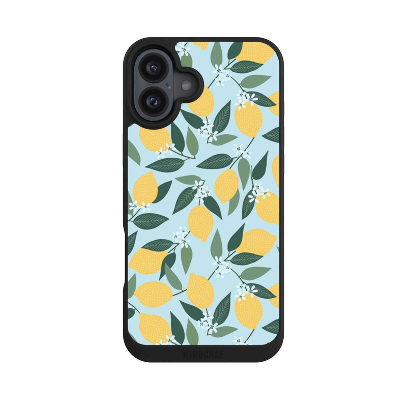 iPhone 16 Plus NIVOpure Zitronen-Thema