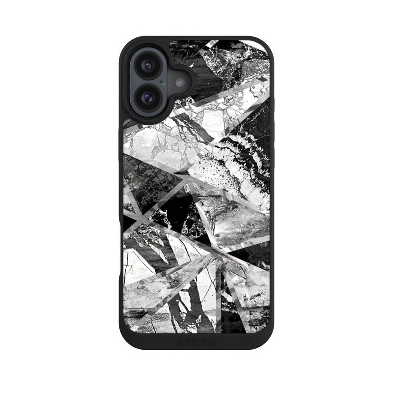 iPhone 16 Plus NIVOpure Monochrome Marmorfliesen