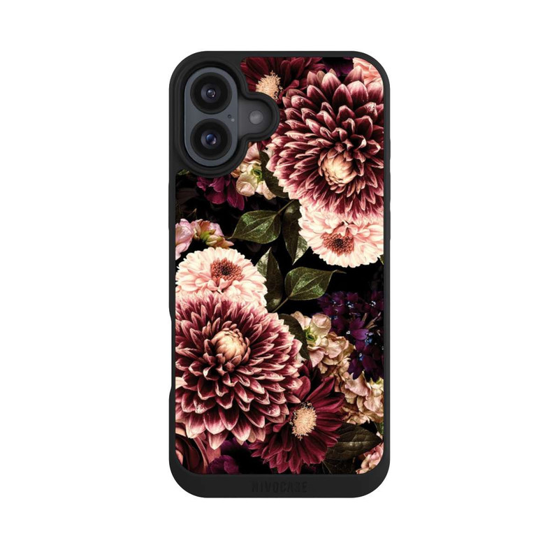 iPhone 16 Plus NIVOpure Wunderschöne rosa Vintage-Blumen