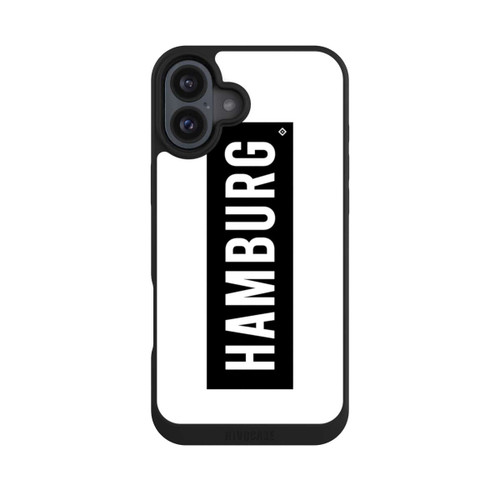 Apple iPhone 16 Plus NIVOpure HSV Hamburg Schwarz Weiss