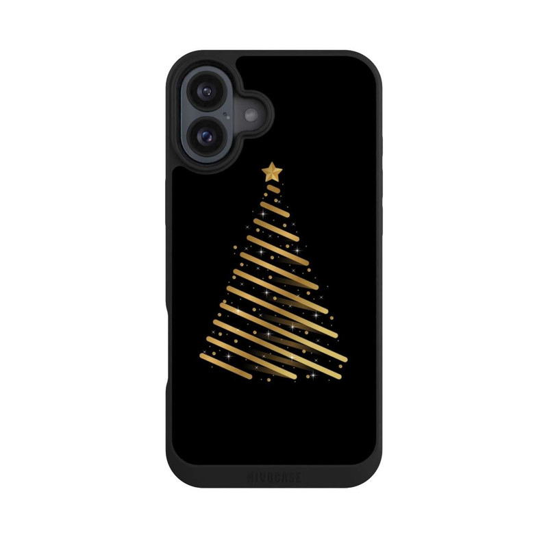iPhone 16 Plus NIVOpure Gold Christmas Tree