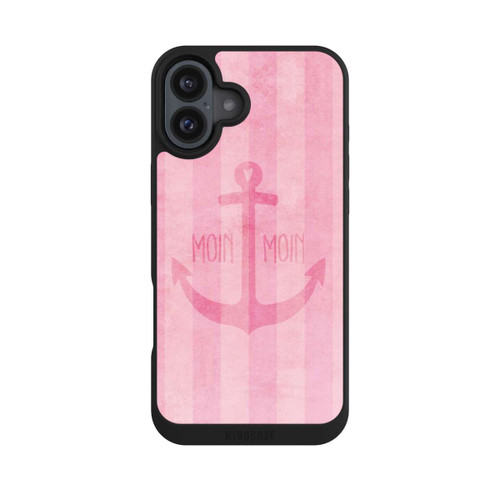 Apple iPhone 16 Plus NIVOpure Moin Moin Stripes Pink