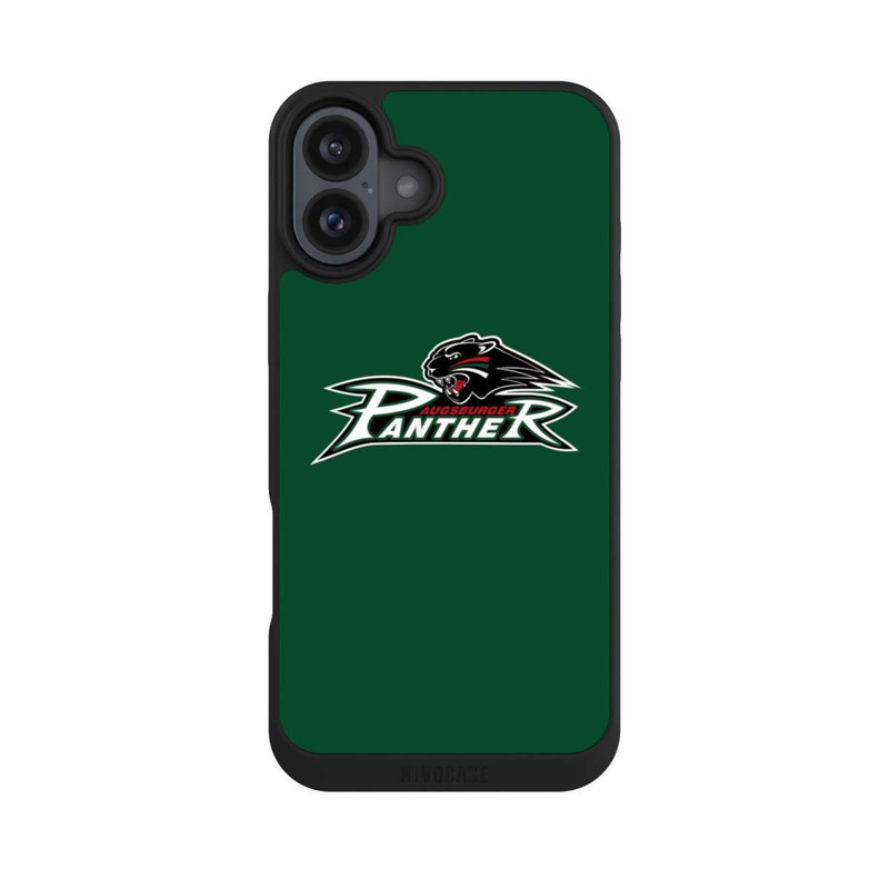 iPhone 16 Plus NIVOpure Augsburger Panther Grün Logo Original