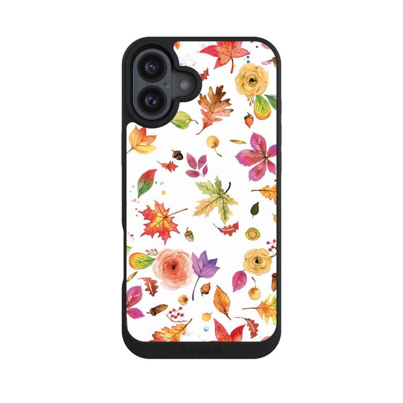 iPhone 16 Plus NIVOpure Autumn Flowers Leaves