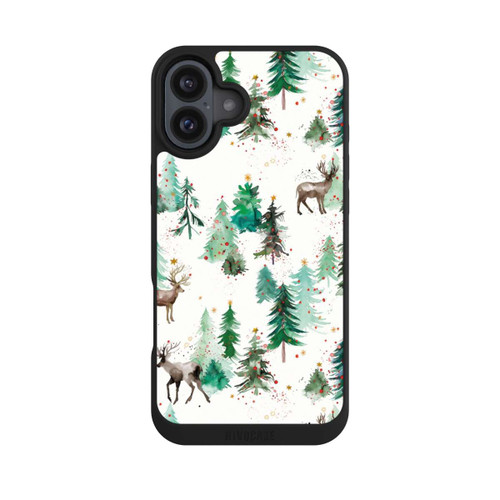Apple iPhone 16 Plus NIVOpure Deers and Winter Xmas Trees